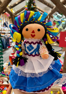 "Las LeLes" Otomí Mexican Dolls— Small