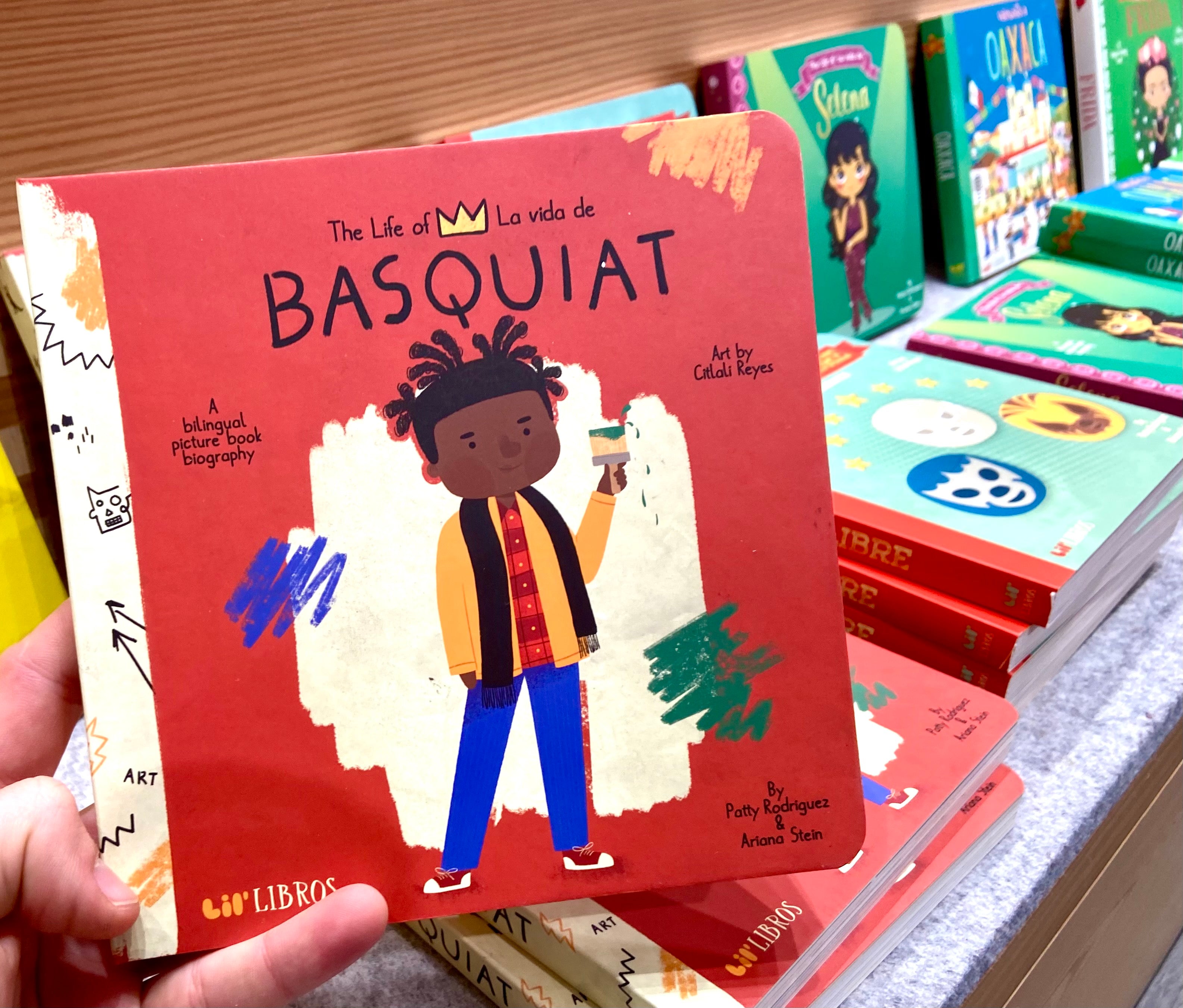 Kids' Bilingual Book: The Life of Basquiat – Colores Mexicanos