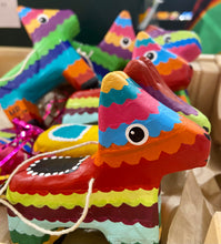 Load image into Gallery viewer, “El Burrito” Paper Maché piñata/ornament
