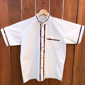 "Coralillo" Collared Shirt - Kids Size 8